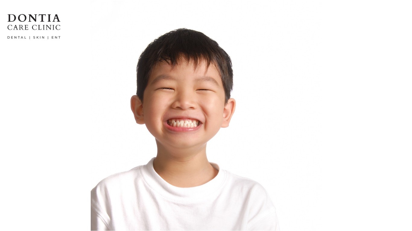 Smiling child after pediatric dental care in Kolkata