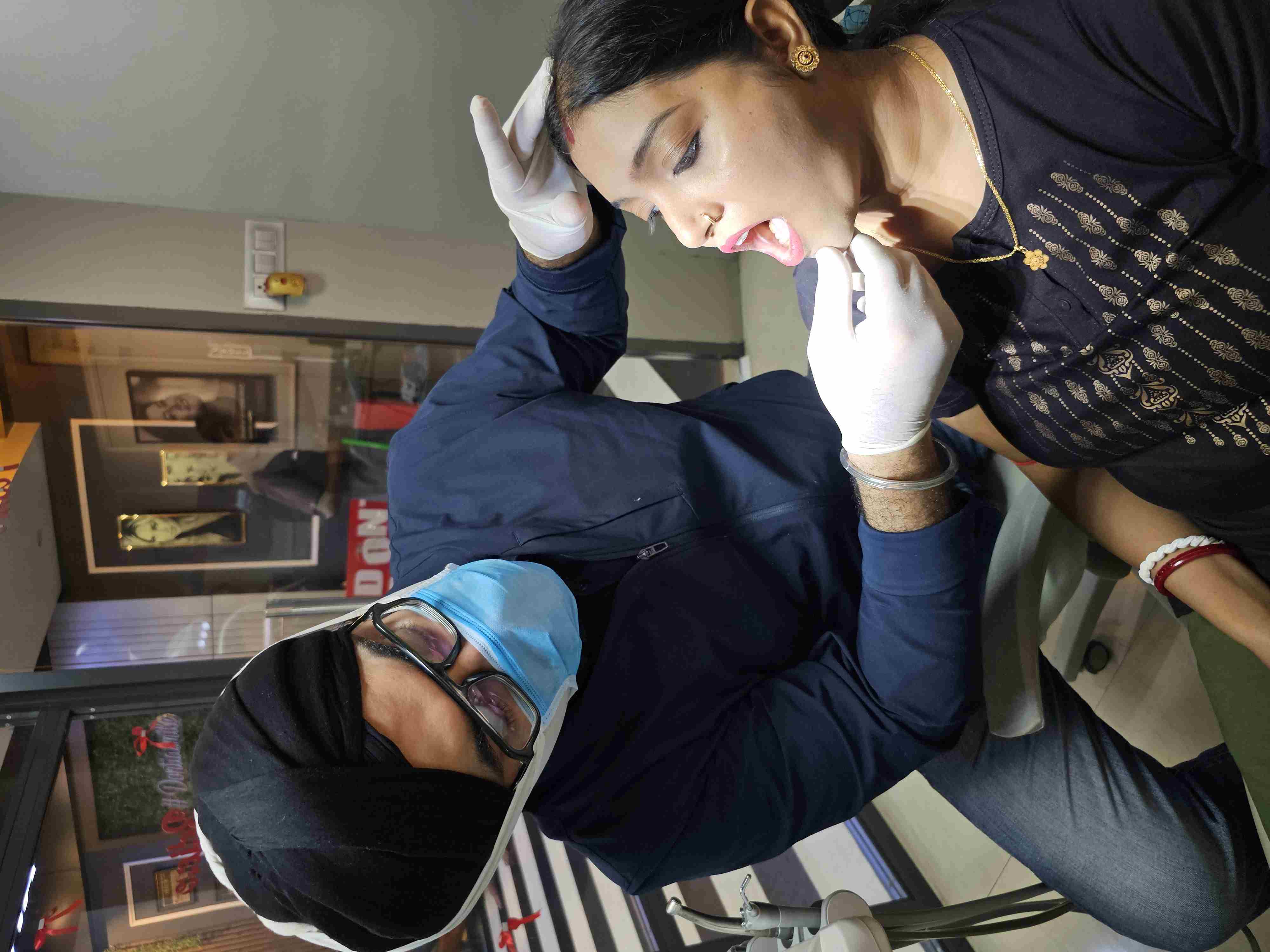 TMJ patient care and follow-up at our dental clinic in Kolkata.